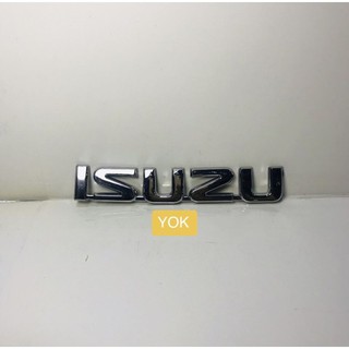 โลโก้คำว่าIsuzuติดท้ายราคาต่อชิ้นมี2สี