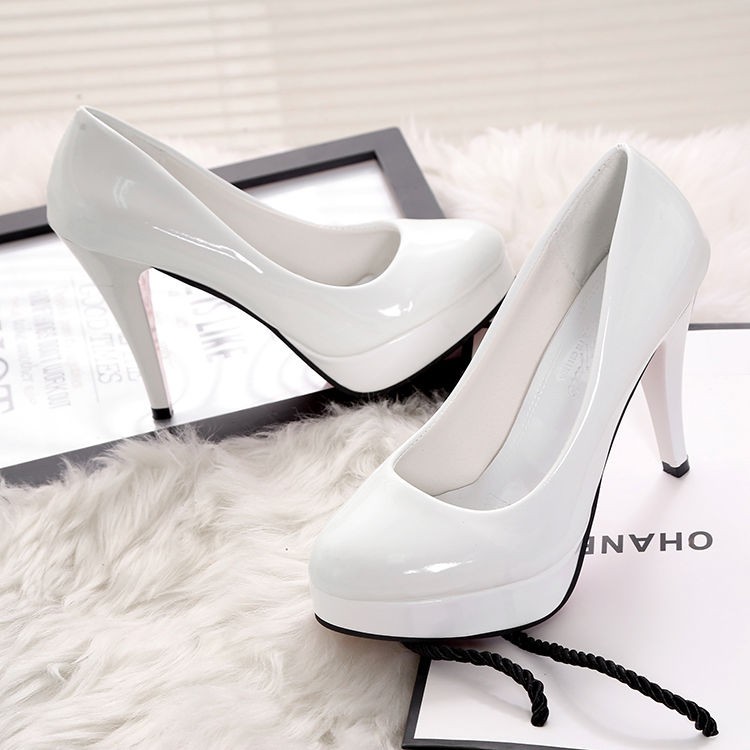 hot-sale-รองเท้าส้นสูงหญิงรองเท้า-stiletto-นักเรียนหญิงเกาหลีรุ่น-2019-ฤดูใบไม้ผลิและฤดูใบไม้ร่วงแพลตฟอร์มกันน้ำใหม