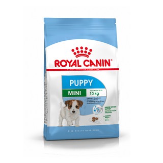 Royal Canin MINI PUPPY อาหารสัตว์ อาหารสุนัข อาหารลูกสุนัขพันธุ์เล็ก 2-10 เดือน แบบเม็ด ขนาด 2 kg