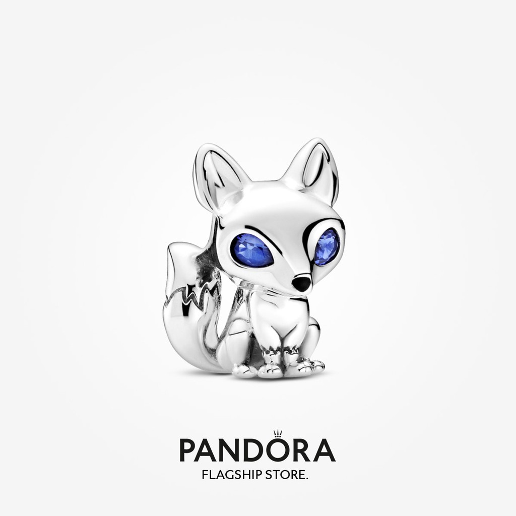 pandora-จี้รูปสุนัขจิ้งจอก-สีฟ้า-สําหรับของขวัญวันเกิดผู้หญิง-p825