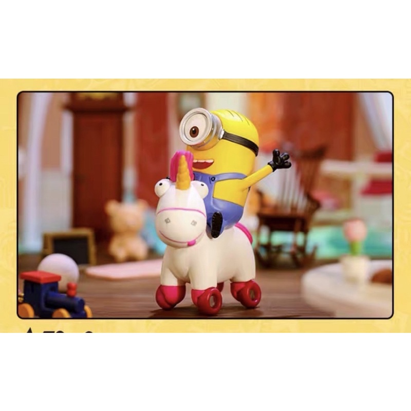 โมเดล มินเนี่ยน popmart minions ride series | Shopee Thailand
