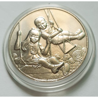 เหรียญวันเด็กแห่งชาติ 12 มกราคม 2562 "เด็ก เยาวขน จิตอาสา ร่วมพ้ฒนาชาติ"