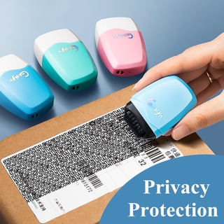 การป้องกันการโจรกรรมข้อมูลส่วนบุคคล Roller Stamp ข้อมูลที่เป็นความลับปกป้องการปิดบัง ID ของคุณ