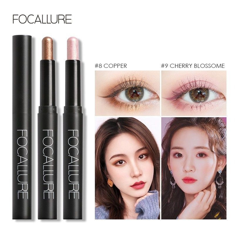 ภาพหน้าปกสินค้า(COD/พร้อมส่ง)Focallure อายแชโดว์เนื้อแมทกันน้ํา 12 สี waterproof matte eyeshadow 12 colors FA38 จากร้าน dycosmetic.th บน Shopee