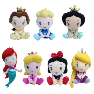 DISNEY PRINCESS ตุ๊กตาเจ้าหญิงดิสนีย์ ขนาด 6 นิ้ว (สินค้าลิขสิทธิ์แท้ จากโรงงานผู้ผลิต)