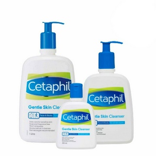 CETAPHIL Gentle Skin Cleanser 125,250,500ml. เซตาฟิล เจนเทิล สกิน คลีนเซอร์