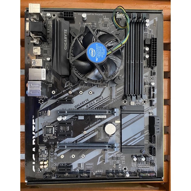 Mainboard Gigabyte b365 HD3 + CPU I78700+RAM4 GB DDR4 4GB/2400