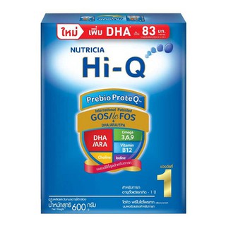 Hi-Q นมผงพรีไบโอโพรเทก สูตร1 600 กรัม