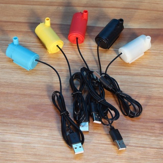 [Biho] Submerged Pump USB Mini Aquarium Suction Pump Plastic Mute Submersible Water Fountain