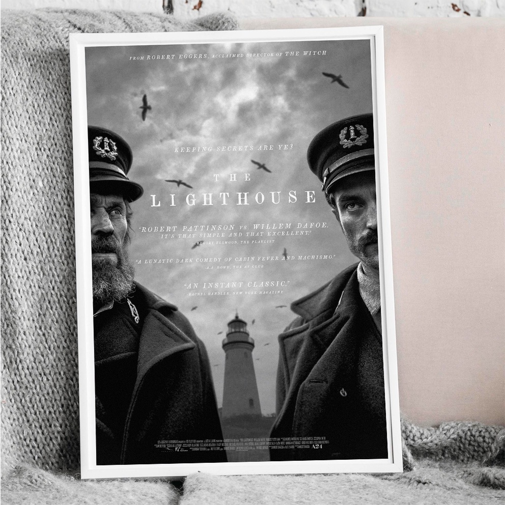 The Lighthouse 2019 Posters โปสเตอร์หนัง เดอะ ไลท์เฮาส์ 2019 Willem Dafoe Robert Pattinson 