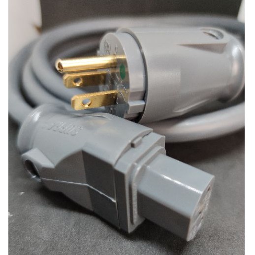 Supra LoRad 2.5 Silver-plated Power cable + Mains Plug SW-US Male ...