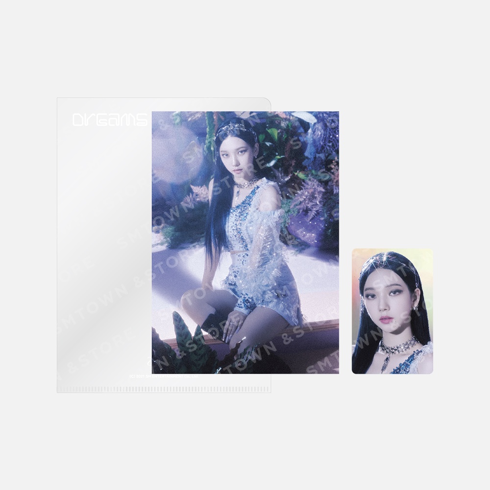 ของแท้-พร้อมส่ง-aespa-dreams-come-true-md-postcard-hologram-photo-p4x6-photo-set-karina-giselle-winter-ningning