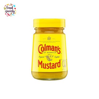 ภาพหน้าปกสินค้าColman’s Original English Mustard 170g โคลเเมนส์ ออริจินัล อิงลิช มัสตาร์ด 170g ซึ่งคุณอาจชอบราคาและรีวิวของสินค้านี้