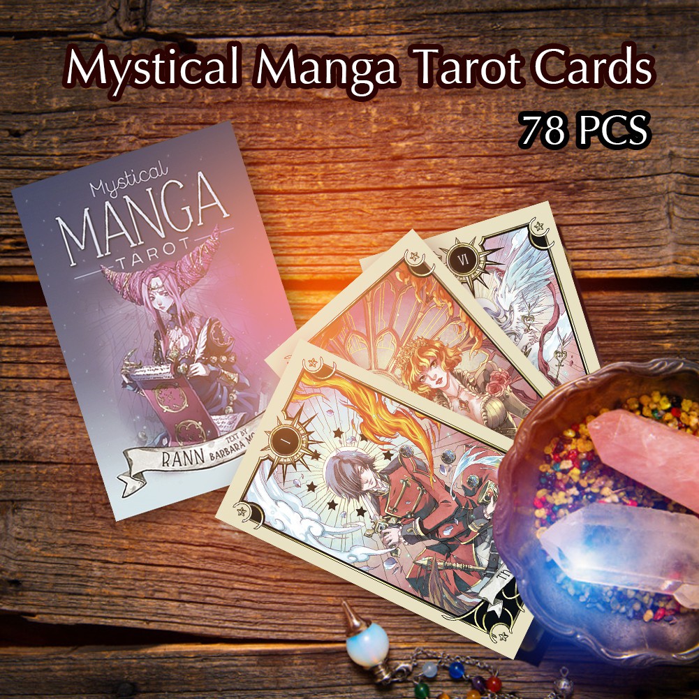การ์ดเกมส์-mystical-manga-tarot-แฟชั่น-78-ชิ้น