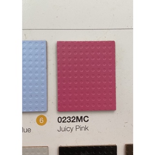 แผ่นโฟเมก้า สีชมพู ลายจุด ขนาด 80ซม x 120ซม หนา 0.8 มม