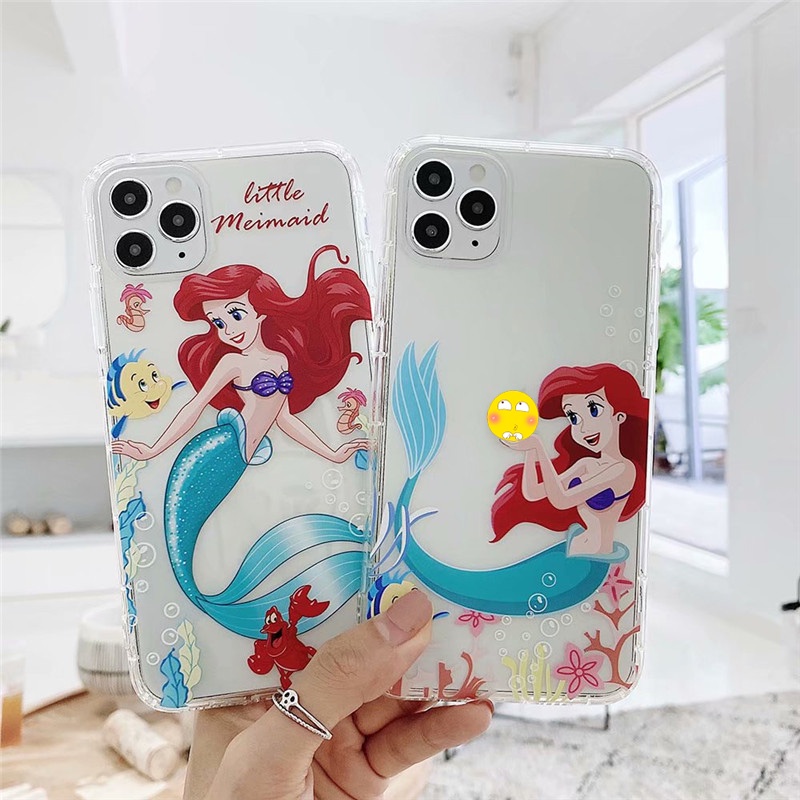 mermaid-เคสไอโฟน-11-promax-7plus-8plus-13-mini-case-เคส-iphone-12-pro-max-7-8-plus-x-xr-xs-max-ไอโฟน-8plus-13-pro-max-6s-soft-cover