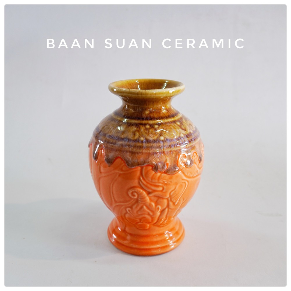 baansuanceramic-แจกัน-แจกันดอกไม้-แจกันเซรามิก-แจกันแกะลาย-ตกแต่งบ้าน-ขนาด11x16-5cm