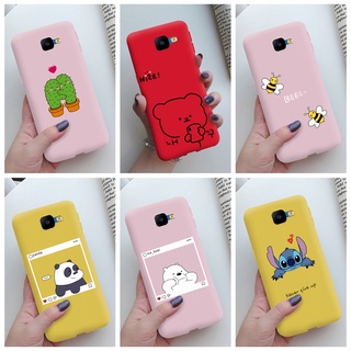 เคสโทรศัพท์มือถือ ซิลิโคนนุ่ม ลายหมี กระบองเพชร ผึ้ง น่ารัก สีแคนดี้ สําหรับ Samsung Galaxy J4 Core SM-J410F J4+ (J4 Plus) SM-J415F 2018