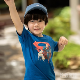 DOSH BOYS T-SHIRTS SUPERMAN เสื้อยืดคอกลม แขนสั้น เด็กผู้ชาย  รุ่นDSBT5125-BU