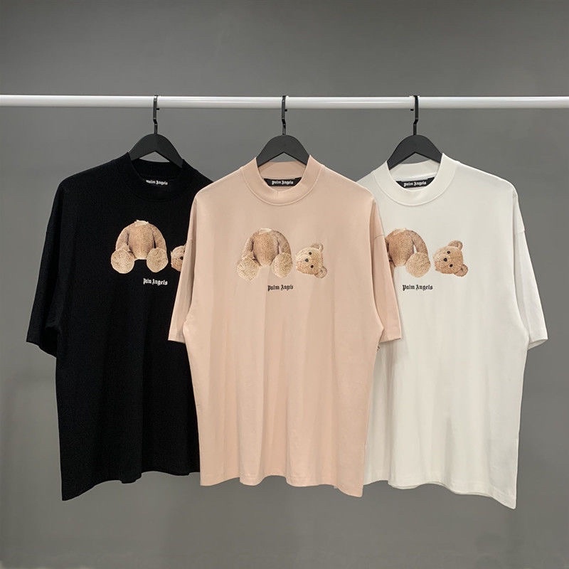 เสื้อยืด-palm-angels-bear-print-t-shirt-มี-2-คุณภาพให้เลือก