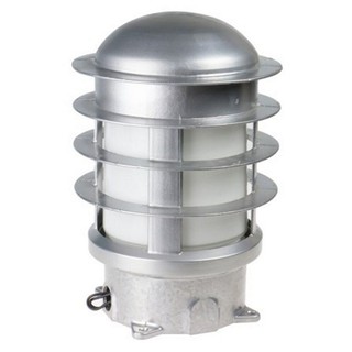 Pole light POST MOUNTED LAMP LUNAR SC689P/LGSO E27 ALUMINIUM/GLASS CLASSIC BRONZE External lamp Light bulb ไฟหัวเสา ไฟหั