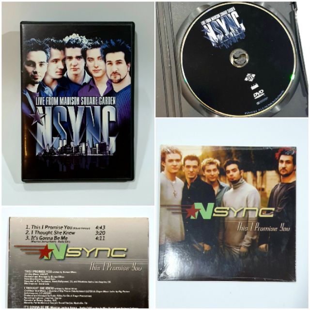 nsync-the-collection-cassette-tape-cd-single-amp-full-alubum-dvd-concert-amp-enhanced-cd