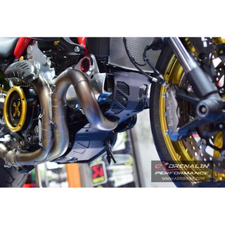 Evotech การ์ดเครื่อง (Engine Guard Protector) สำหรับ Ducati Monster 821 ปี 2014 ขึ้นไป