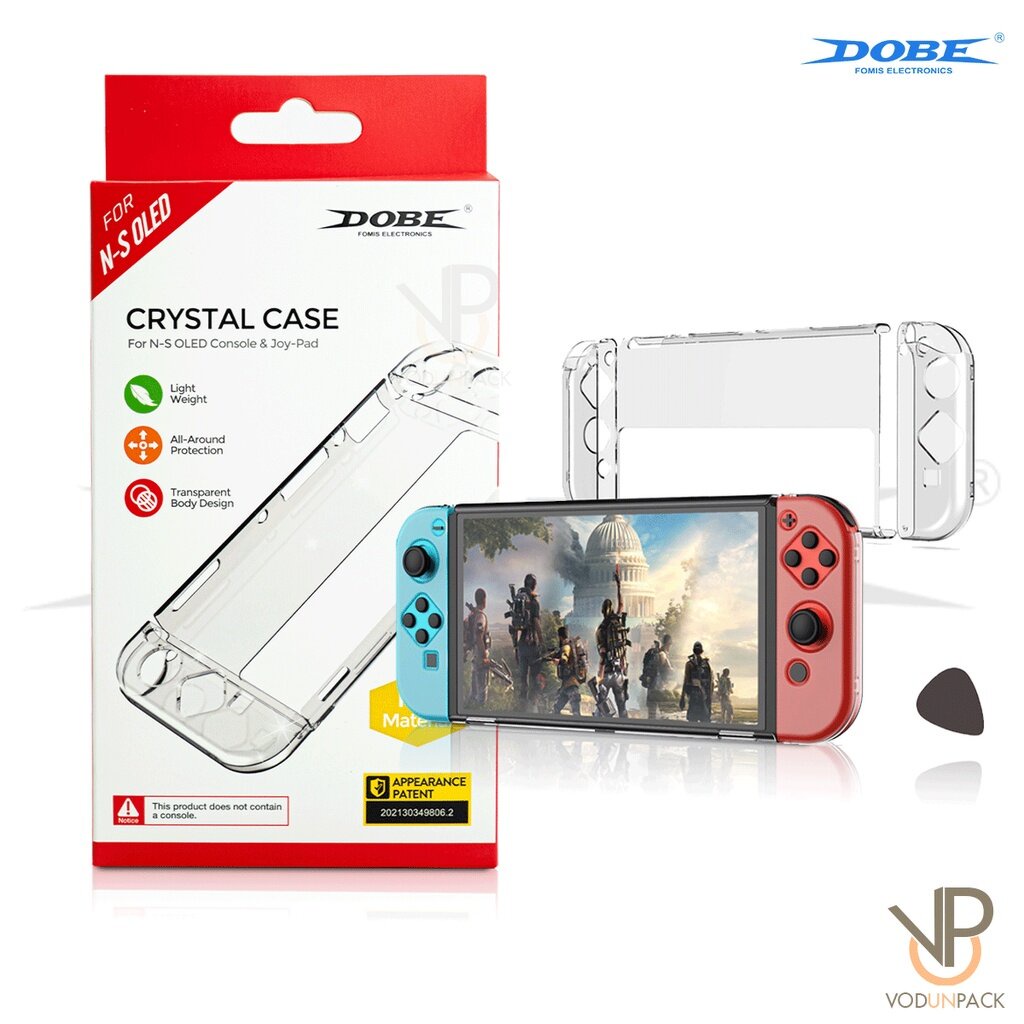 ภาพหน้าปกสินค้าOLED Crystal Case NintendoSwitch เคสใสนินเทนโด้สวิช โอแอลอีดี ยี่ห้อ Dobe ของแท้100% ตรงรุ่น NS OLED