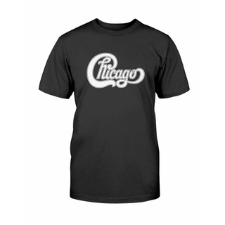 เสื้อยืดวินเทจโปรโมชั่น เสื้อยืดลําลอง แขนสั้น พิมพ์ลายโลโก้ Chicago สไตล์คลาสสิก สําหรับผู้ชายS-5XL