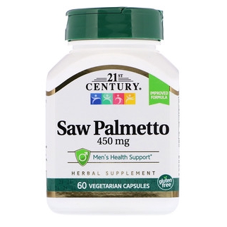 ภาพหน้าปกสินค้าSaw Palmetto, 450 mg, ซอว์ปาลเมตโต้ ต่อมลูกหมากโต 21st Century จากร้าน phyki บน Shopee