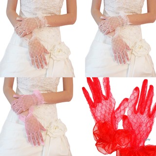 ภาพหน้าปกสินค้า[ SY ] ถุงมือลูกไม้แฟชั่นสำหรับเจ้าสาว ที่เกี่ยวข้อง
