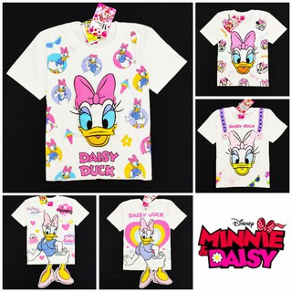 เสื้อยืดเด็ก มินนี่เม้าส์ Minnie mouse, เดซี่ดั๊ก Daisy Duck  (สินค้าลิขสิทธิ์)