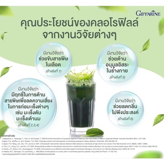 ภาพขนาดย่อของภาพหน้าปกสินค้าคลอโรฟิลล์ กิฟฟารีน Chlorophyll C-O detox ดีท็อกซ์ลำไส้ ล้างลำไส้ ดีท็อก ล้างสารพิษ แก้ท้องผูก ลดพุง 30ซอง จากร้าน green2512 บน Shopee ภาพที่ 4