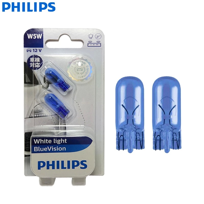 หลอดไฟ-t10-philips-whitevision-4000k-intense-white-xenon-effect-interior-and-signaling-bulb-ของแท้