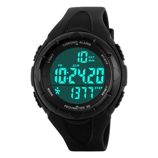 SKMEI Outdoor Sport Watch Women LED Health Sports Watches 5Bar Waterproof Ladies Wristwatch Alarm Chrono Watch