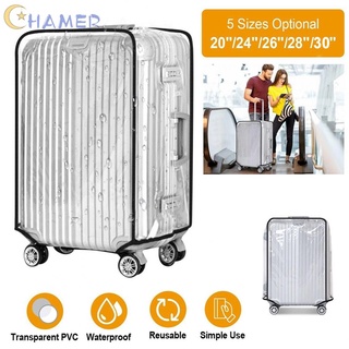 CHAMER- ~Luggage Cover Tool 1PCS Anti-Scratch Dirt-Proof PVC Protector Suitcase【CHAMER-Home】