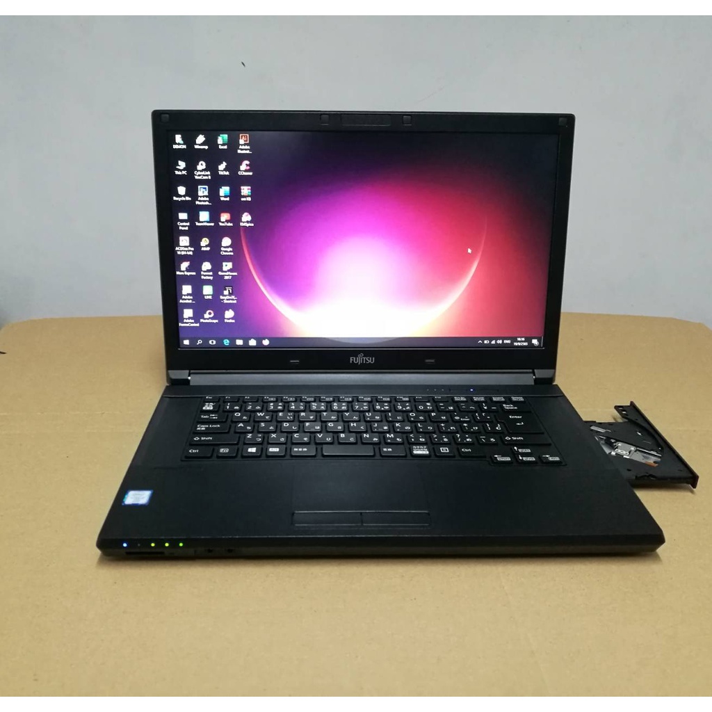 โน๊ตบุ๊คมือสอง-notebook-fujitsu-a746-core-i7-6600u-ram-4gb-hdd-500gb-ขนาด15-6-นิ้ว