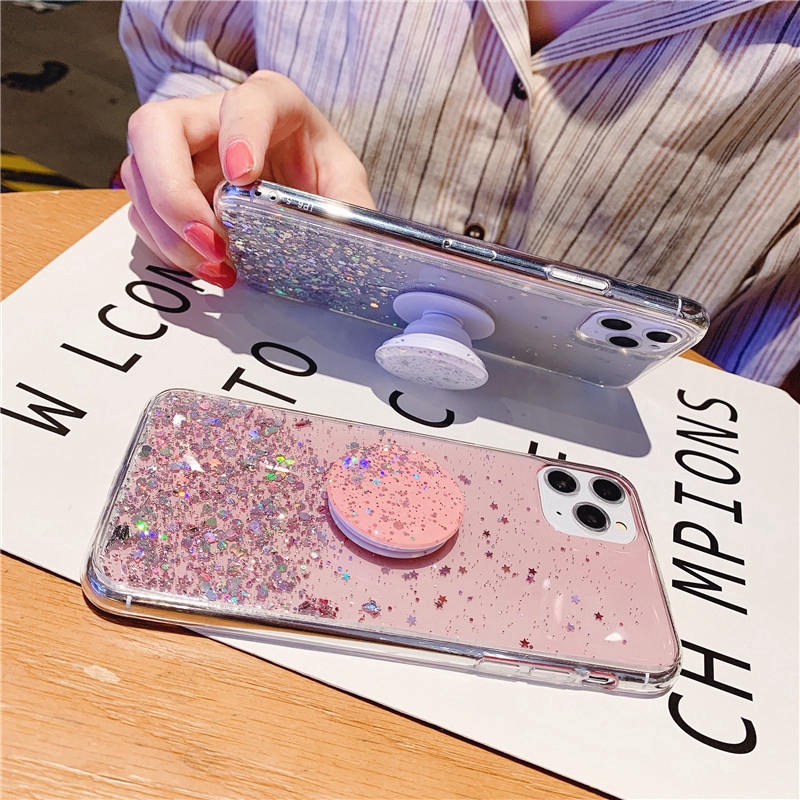 เคส-xiaomi-redmi9t-redmi-note-9t-9s-9-pro-new-softcase-ins-glitter-star-back-cover-stand-holder-case-เคสโทรศัพท์-redmi-9-9a