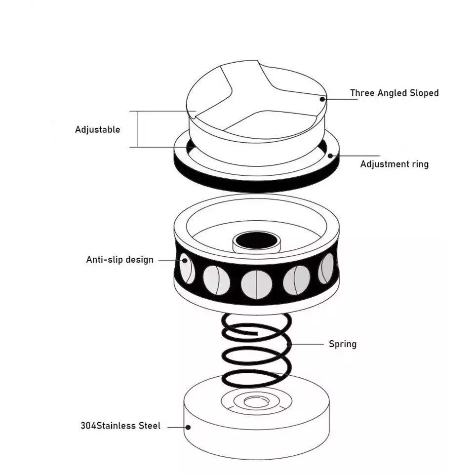 tamper-2หน้า-สปริง-51-53-58mm-เเทมเปอร์มาการอง-ที่กดกาแฟ