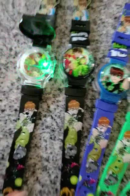 นาฬิกาเบ็นเท็น-ben10-มีไฟ