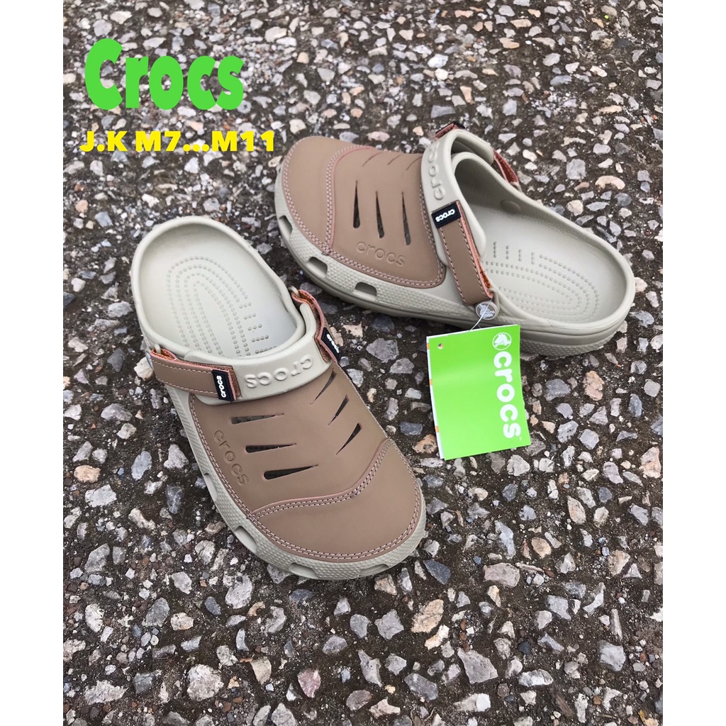 ภาพหน้าปกสินค้าCrocs รองเท้าแตะแบบสวม จากร้าน bd.shop บน Shopee