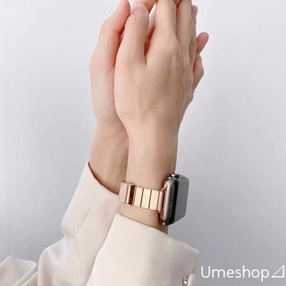 ภาพขนาดย่อของภาพหน้าปกสินค้าสาย watch 38 40 42 44 41 45 มิลลิเมตร สายเหล็ก สายแอป.เปิ้ลวอช Parisเงิน watch 7 Se 6 5 4 3 2 1 สายนาฬิกา smart watch จากร้าน umeshop บน Shopee
