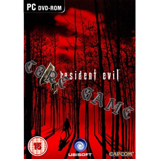 Resident evil 4 HD แผ่นเกมส์ คอมพิวเตอร์  PC โน๊ตบุ๊ค