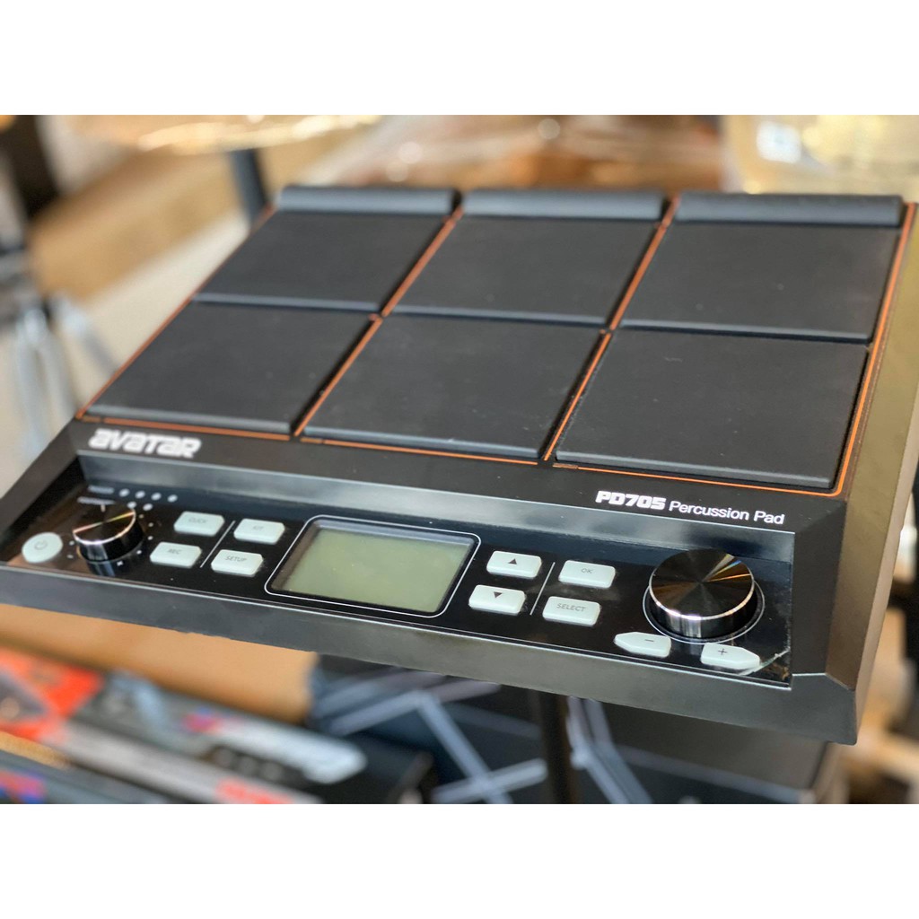 avatar-pd705-กลองไฟฟ้า-percussion-pad-เชื่อมโปรแกรมด้วย-usb-เนื้อเสียงสมจริง-มีให้เลือก608เสียง-ประกันศูนย์ไทย