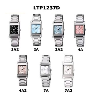 ภาพขนาดย่อของภาพหน้าปกสินค้าCASIO รุ่น LTP-1237D มี 7 สี นาฬิกาผู้หญิง สายแสตนเลส กล่องและมีประกัน 1ปี LTP1237D, LTP1237 จากร้าน wewatchs บน Shopee