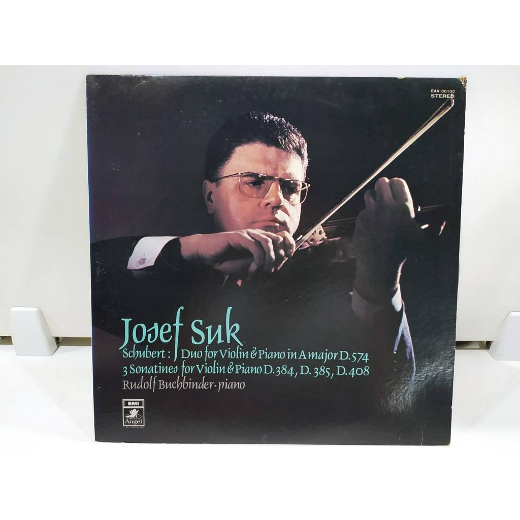 1lp-vinyl-records-แผ่นเสียงไวนิล-josef-suk-schubert-duo-for-violin-amp-piano-in-a-major-j16b3