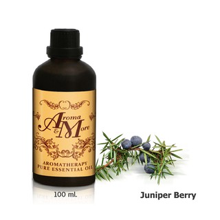 Aroma&amp;More Juniper Berry Essential Oil 100%/ น้ำมันหอมระเหยจูนิเพอร์ เบอร์รี่ 100% Russia 100ML