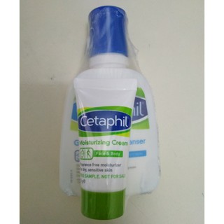 Cetaphil Gentle Skin Cleanser 125ml เซตาฟิล cleanser set แถม moisturizing cream 15 g 1 หลอด