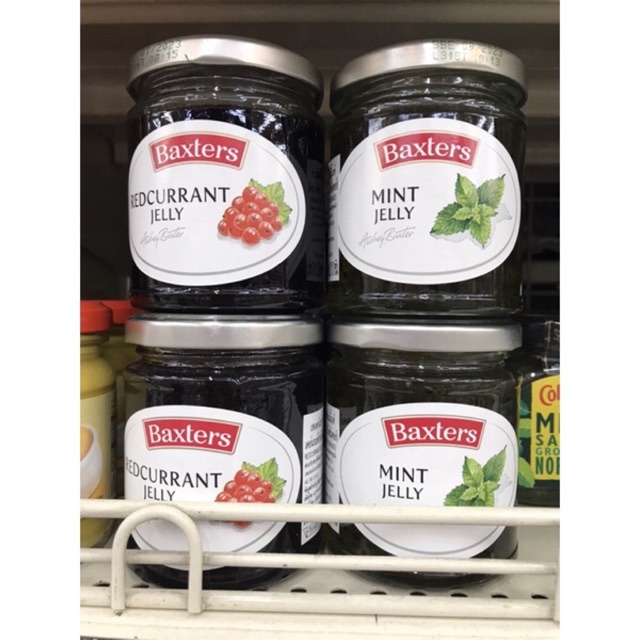 Baxters Mint Jelly และ Redcurrant Jelly ซอส มิ้นท์ สำหรับจิ้มเนื้อสัตว์