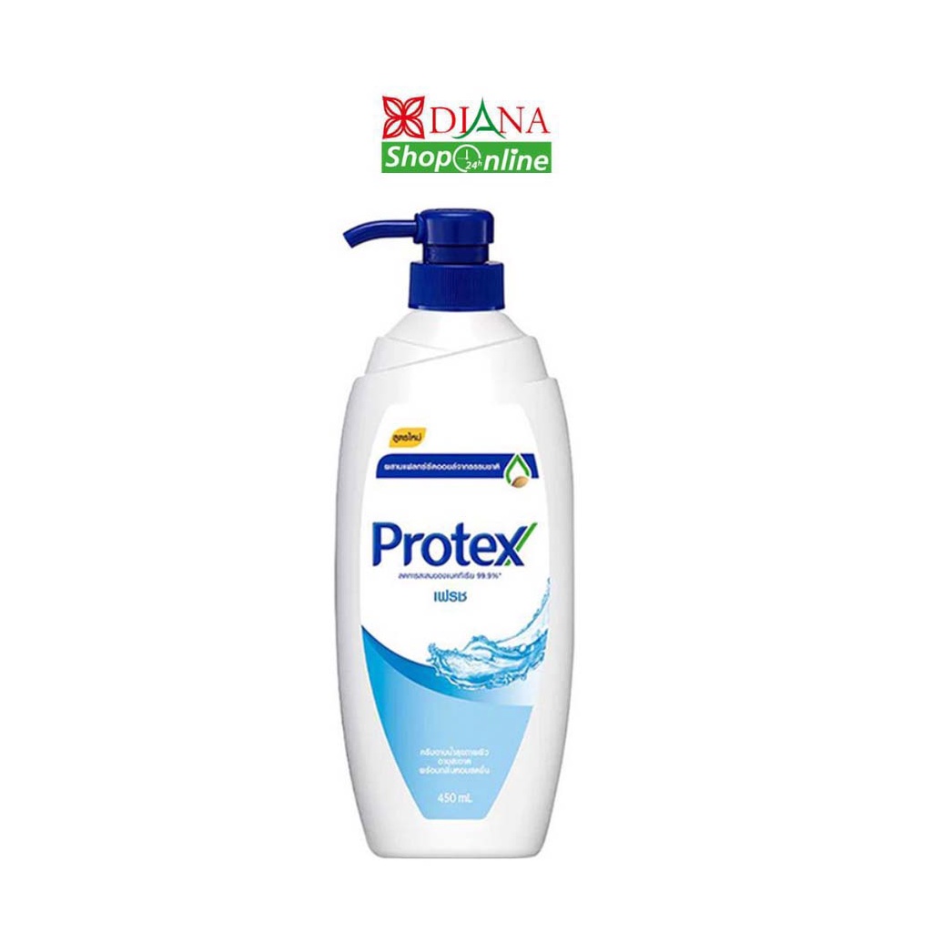protex-ครีมอาบน้ำ-หัวปั้ม-450มล